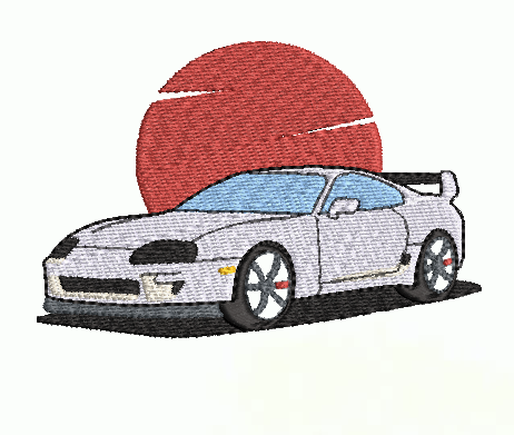 Toyota Supra mk4 Patch – Street Wear Garage